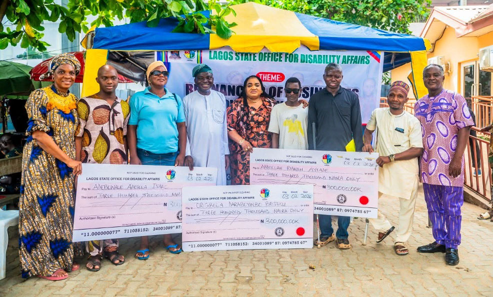 LASODA EMPOWERS 100 PERSONS WITH DISABILITIES ON SUSTAINABLE ENTREPRENEURSHIP AND BUSINESS REGISTRATION